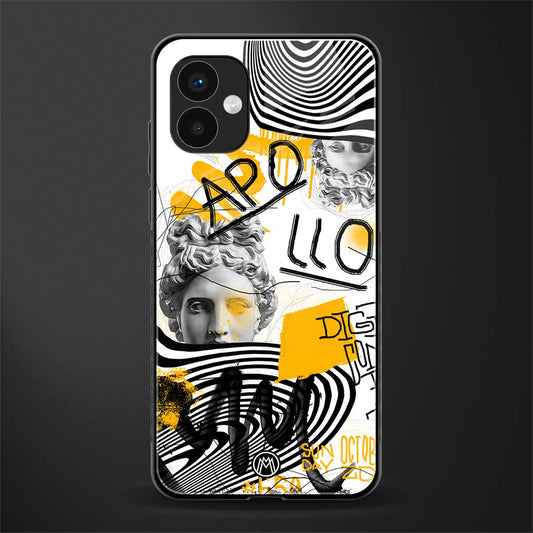 apollo project back phone cover | glass case for samsung galaxy a04