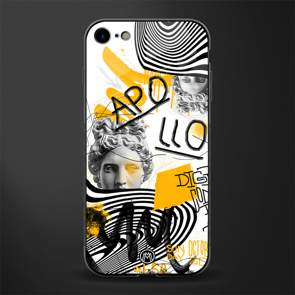 apollo project glass case for iphone se 2020 image