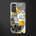 apollo project back phone cover | glass case for samsung galaxy a54 5g