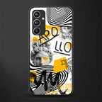 apollo project back phone cover | glass case for samsung galaxy a54 5g
