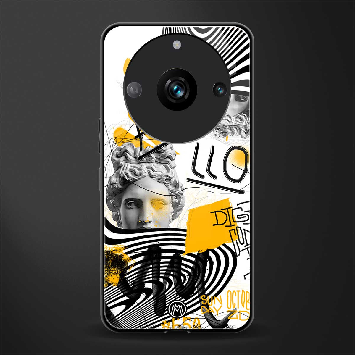 apollo project back phone cover | glass case for realme 11 pro 5g