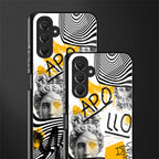 apollo project back phone cover | glass case for samsun galaxy a24 4g