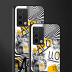 apollo project back phone cover | glass case for oppo a74 4g