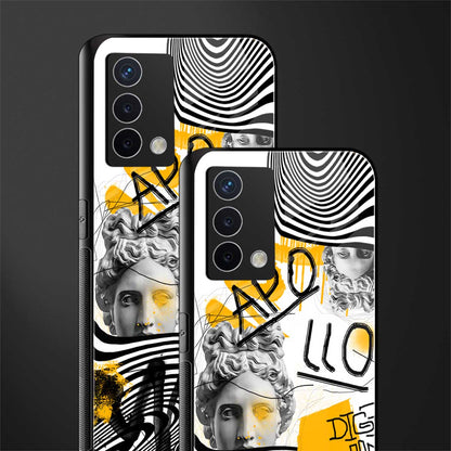 apollo project back phone cover | glass case for oppo a74 4g