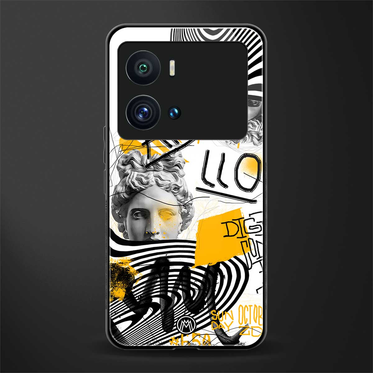 apollo project back phone cover | glass case for iQOO 9 Pro