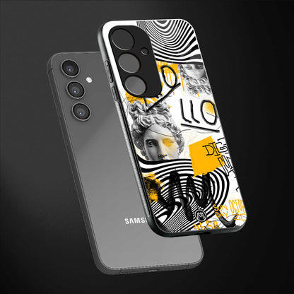 apollo project back phone cover | glass case for samsung galaxy s23 fe 5g