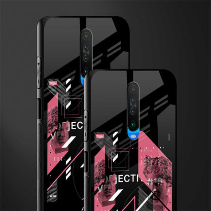 apollo project aesthetic pink and black glass case for poco x2 image-2