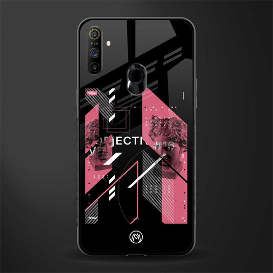 apollo project aesthetic pink and black glass case for realme narzo 20a image