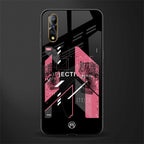 apollo project aesthetic pink and black glass case for vivo z1x image