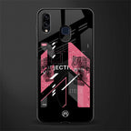 apollo project aesthetic pink and black glass case for samsung galaxy a20 image