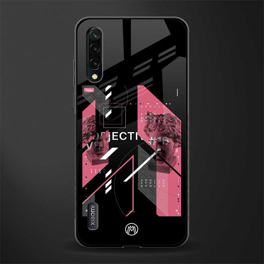 apollo project aesthetic pink and black glass case for mi a3 redmi a3 image