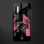 apollo project aesthetic pink and black glass case for realme x2 image