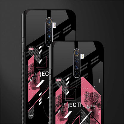 apollo project aesthetic pink and black glass case for realme x2 pro image-2