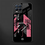 apollo project aesthetic pink and black glass case for realme 8 pro image