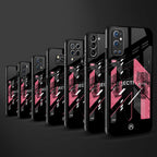 apollo project aesthetic pink and black glass case for vivo v11 pro image-3