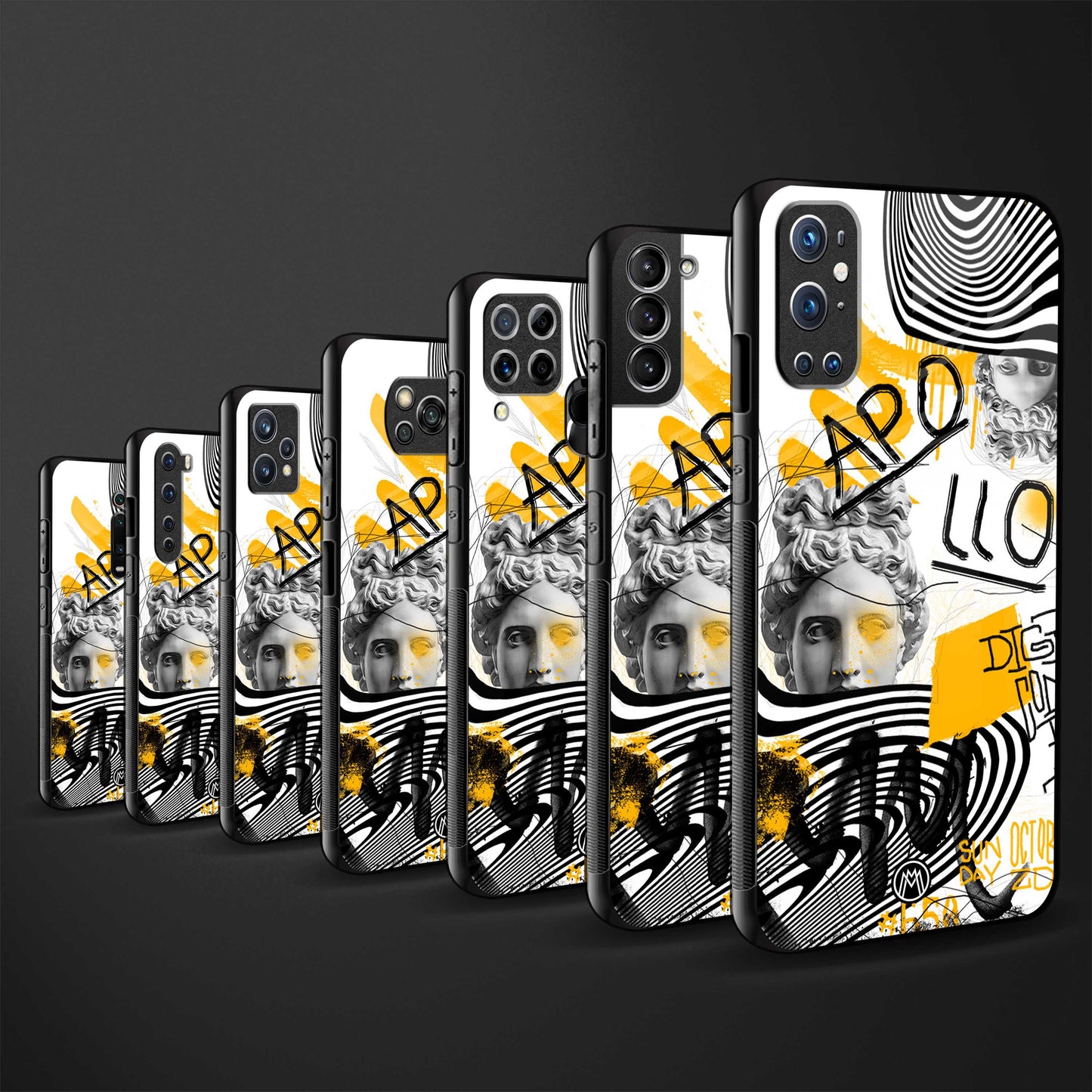 apollo project back phone cover | glass case for samsun galaxy a24 4g