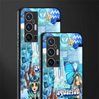 aquarius aesthetic collage glass case for vivo x70 pro plus image-2