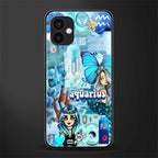 aquarius aesthetic collage back phone cover | glass case for samsung galaxy a04