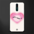 aquarius minimalistic glass case for oppo f11 image