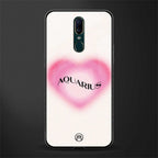 aquarius minimalistic glass case for oppo f11 image