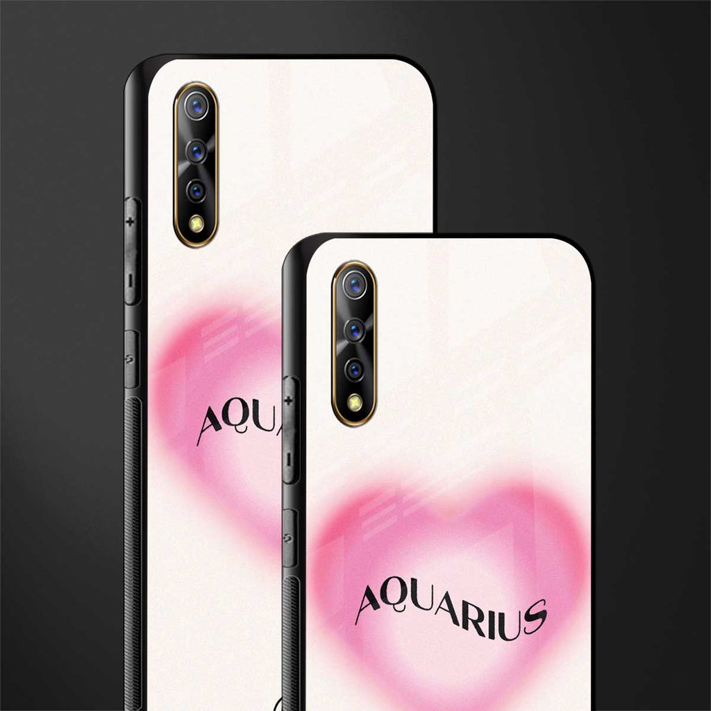 aquarius minimalistic glass case for vivo z1x image-2