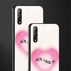 aquarius minimalistic glass case for vivo z1x image-2