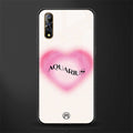 aquarius minimalistic glass case for vivo z1x image