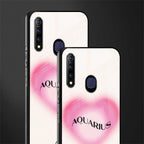 aquarius minimalistic glass case for vivo z1 pro image-2