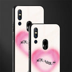 aquarius minimalistic glass case for vivo v15 image-2