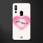 aquarius minimalistic glass case for vivo v15 image