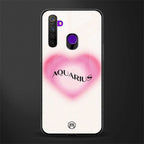aquarius minimalistic glass case for realme 5 image
