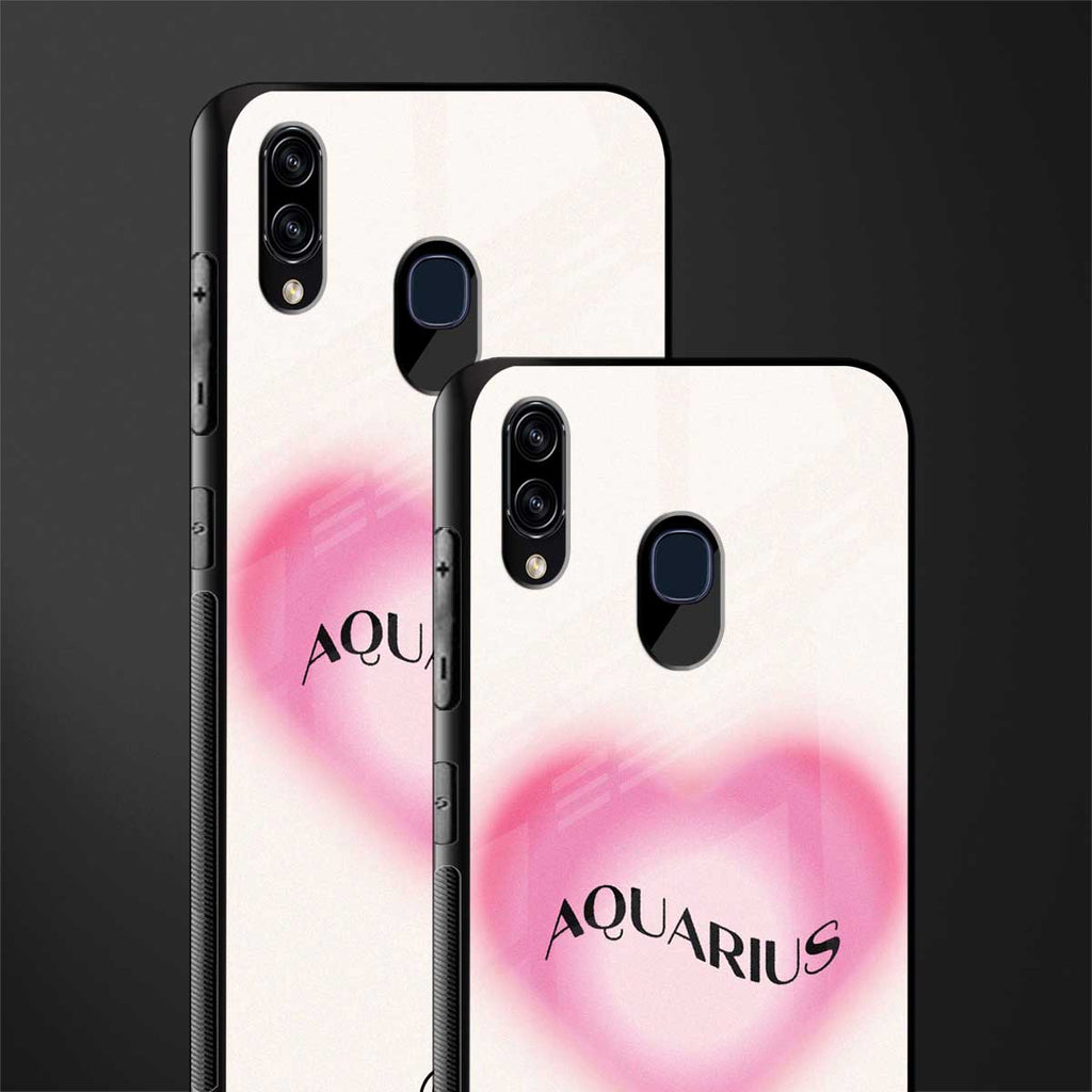 aquarius minimalistic glass case for samsung galaxy m10s image-2