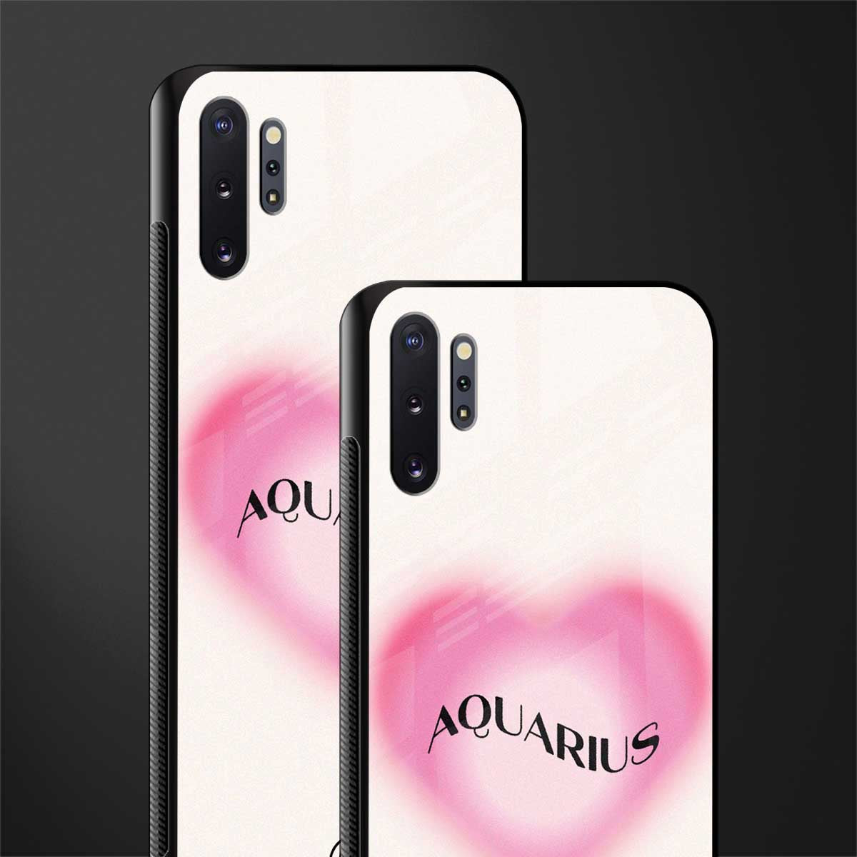 aquarius minimalistic glass case for samsung galaxy note 10 plus image-2