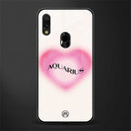 aquarius minimalistic glass case for redmi 7redmi y3 image