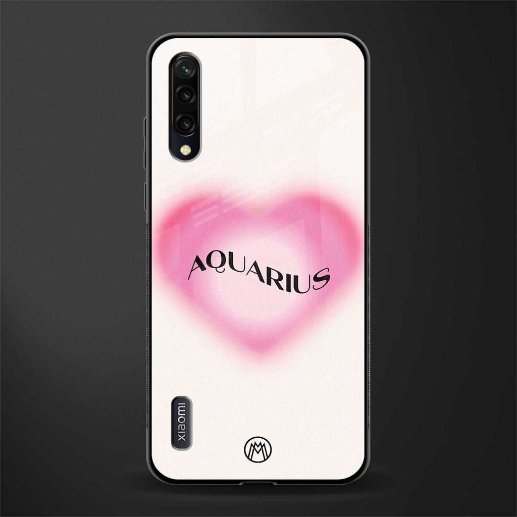 aquarius minimalistic glass case for mi a3 redmi a3 image