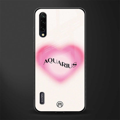 aquarius minimalistic glass case for mi a3 redmi a3 image