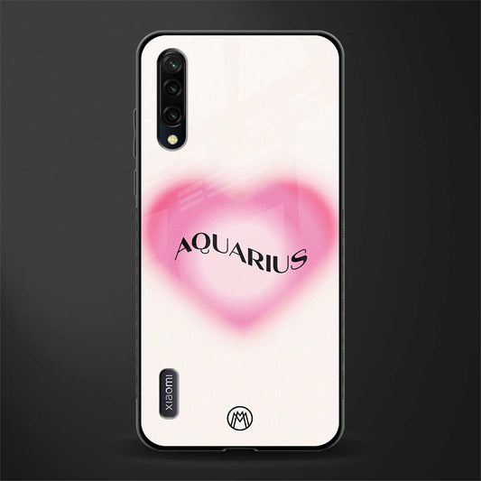 aquarius minimalistic glass case for mi a3 redmi a3 image