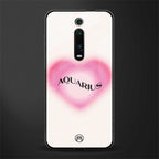aquarius minimalistic glass case for redmi k20 pro image