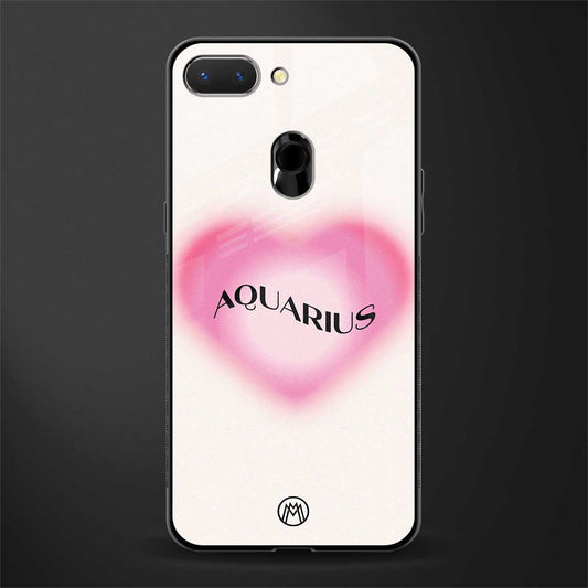 aquarius minimalistic glass case for oppo a5 image
