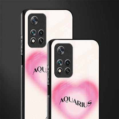 aquarius minimalistic glass case for poco m4 pro 5g image-2
