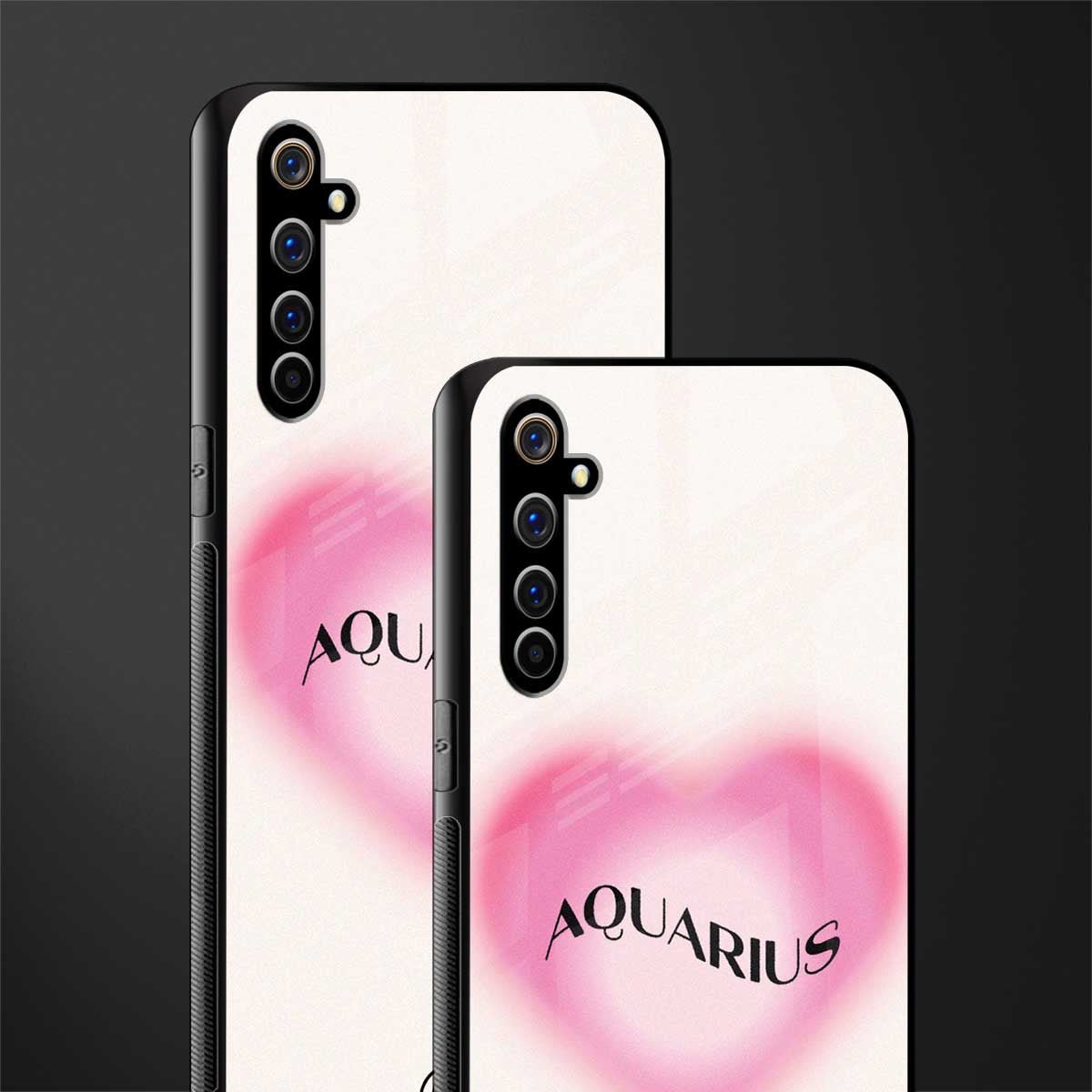 aquarius minimalistic glass case for realme x50 pro image-2