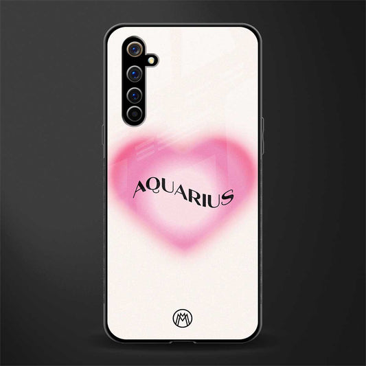 aquarius minimalistic glass case for realme x50 pro image