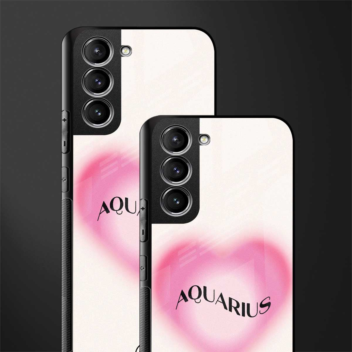 aquarius minimalistic glass case for samsung galaxy s21 image-2