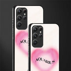 aquarius minimalistic glass case for samsung galaxy s22 ultra 5g image-2