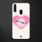 aquarius minimalistic glass case for vivo y12 image