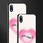 aquarius minimalistic glass case for vivo y91i image-2