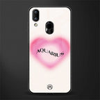 aquarius minimalistic glass case for vivo y95 image