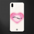 aquarius minimalistic glass case for vivo v11 pro image