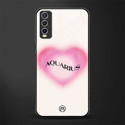 aquarius minimalistic glass case for vivo y12s image