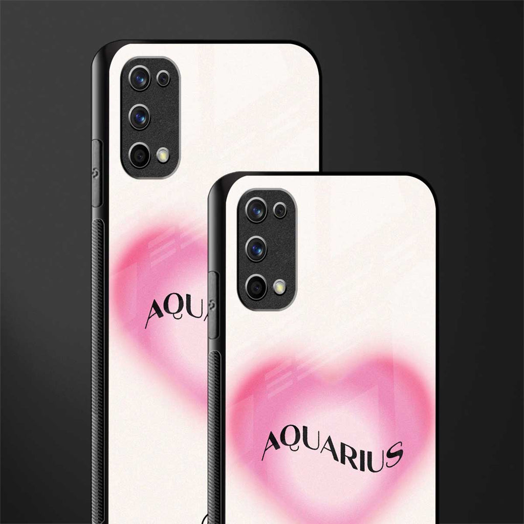 aquarius minimalistic glass case for realme 7 pro image-2